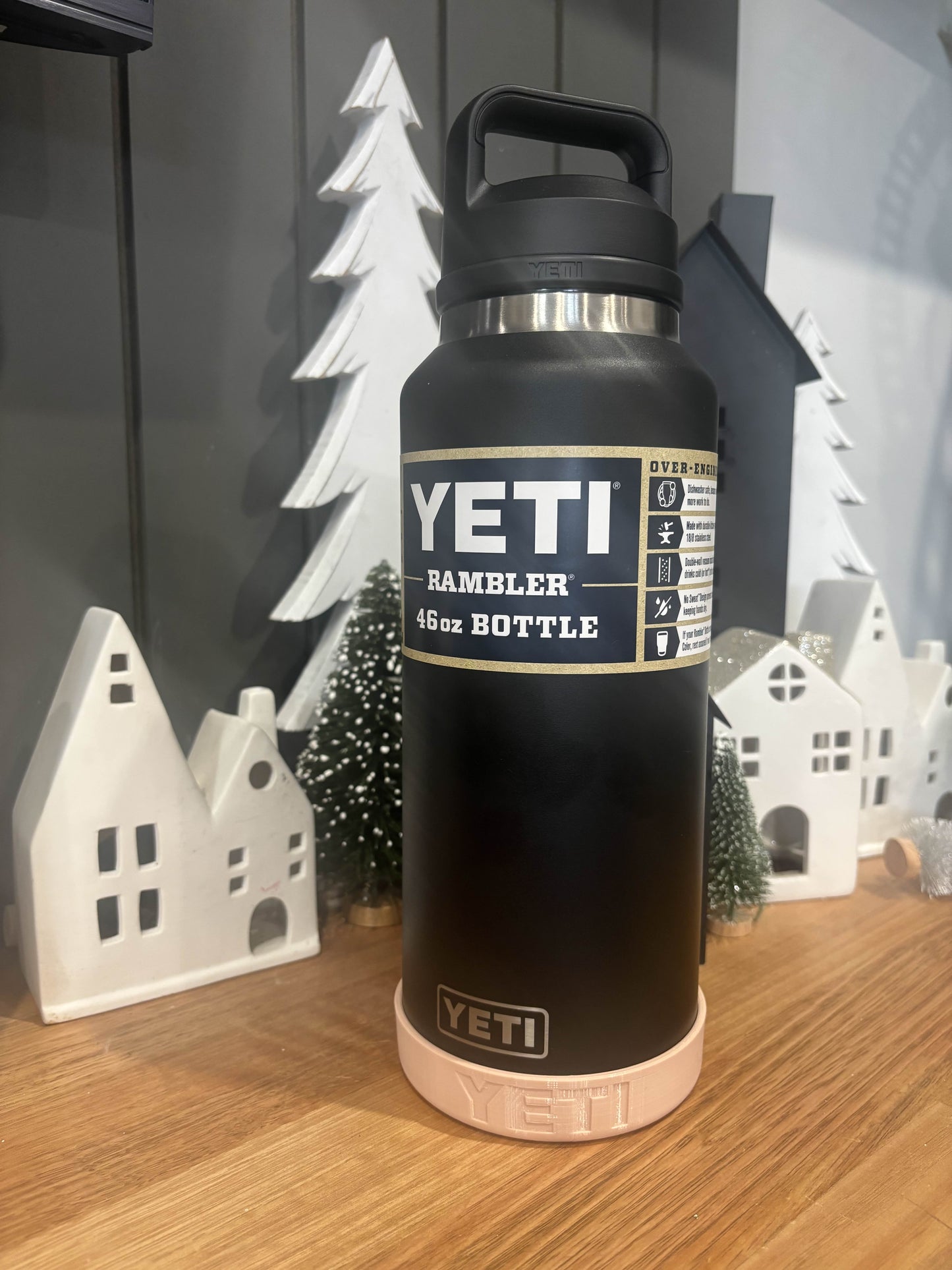 TPU Bumper Boot for YETI Rambler Bottles – Base Protector – Custom Name Option